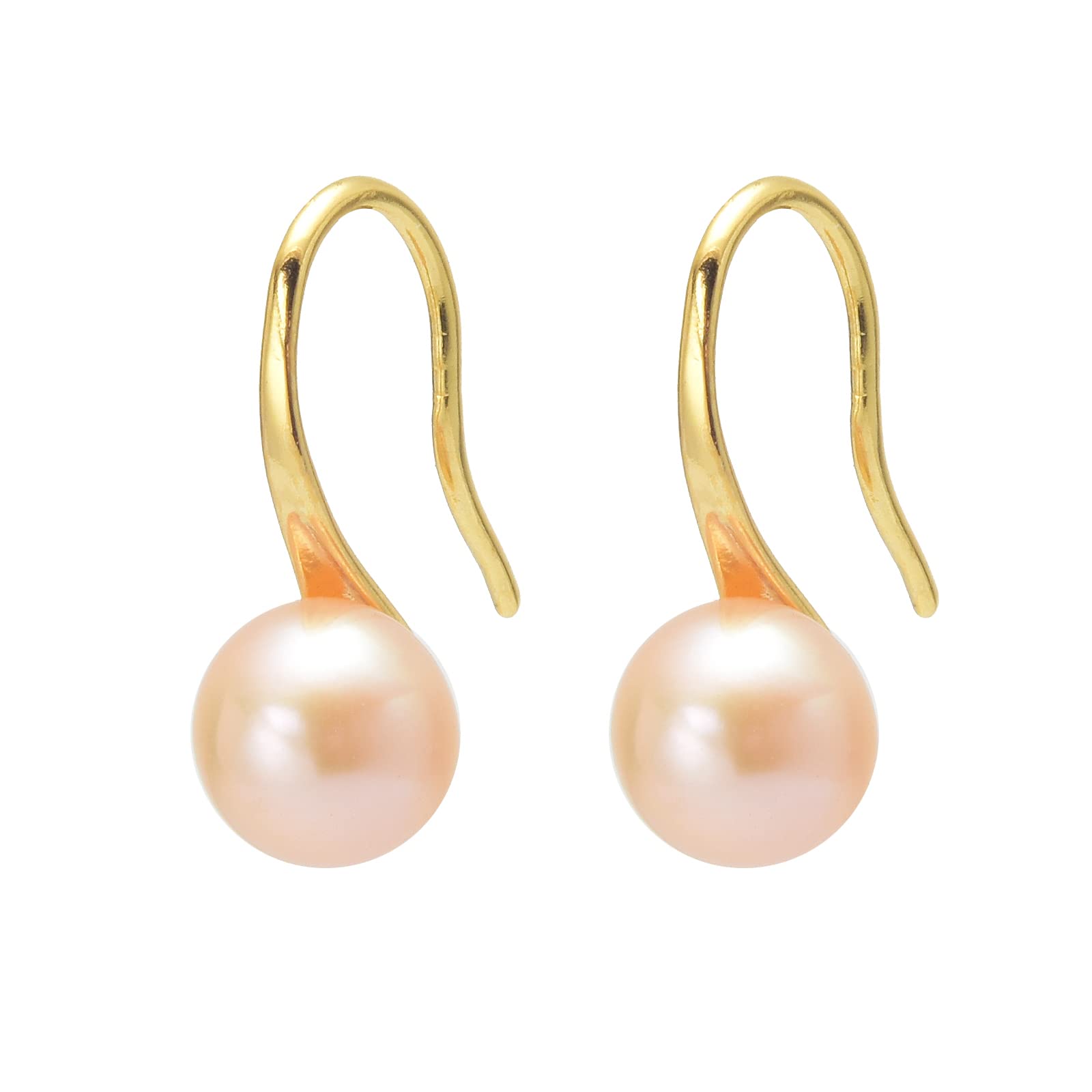 HUGETOMATO Lotus Ohrringe 925 Silber - Minimalistische Steck