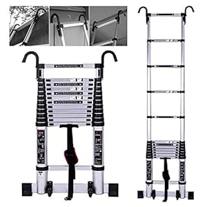 Lifengff KJ1Z755 Teleskopleiter Aluminium 150kg