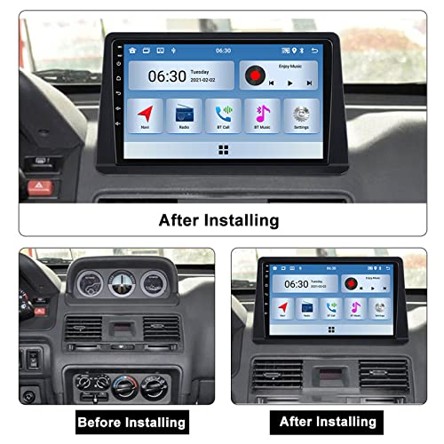 Estéreo multimedia DEHIWI 9 pulgadas para Mitsubishi miniatura 2