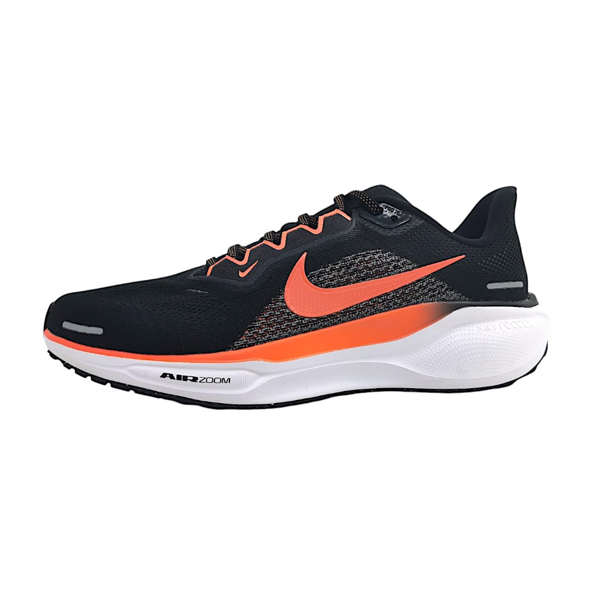Nike AIR ZOOM PEGASUS 41 mens LACED SHOES 40 EU BLACKLTWILDMANGO-COOLGREY-WHITE