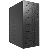 Klaxib MINI Computer Case M-ATX/ITX Computer PC USB2.0 Chassis Support SSD 3.5" HDD Mini PSU Case Spare Parts Accessories