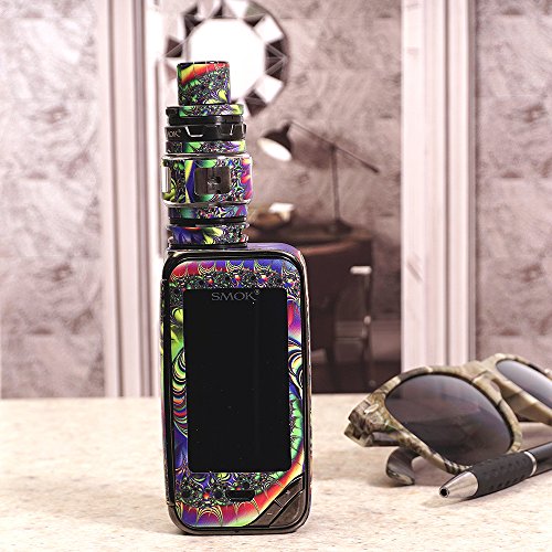 MightySkins Skin Compatible with SMOK X-Priv 225W - Cotton Candy | Protective, Durable, and Unique Vinyl Decal wrap Cover | Easy to Apply, Remove, and Change Styles | Made in The USA