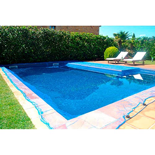 Fun &Amp; Go 81034 Malla Para Piscina Leaf Pool Cover, Multicolor, 4X8 M