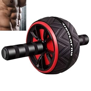 Ab Roller for Abs workout, Ab Roller Wheel for Home Workout, Gym Fitness,Excercise Equipment for Core Workouts (INCLUDES KNEE MAT)