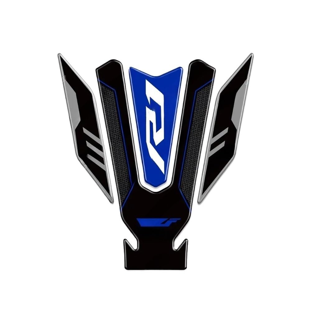 Motorcycle Fuel Tank Pad Stickers Motorcycle Tank Protector Decal Accessories for YZF R1 R1M YZFR1 2015-2023 Traction Fuel Decal Tank