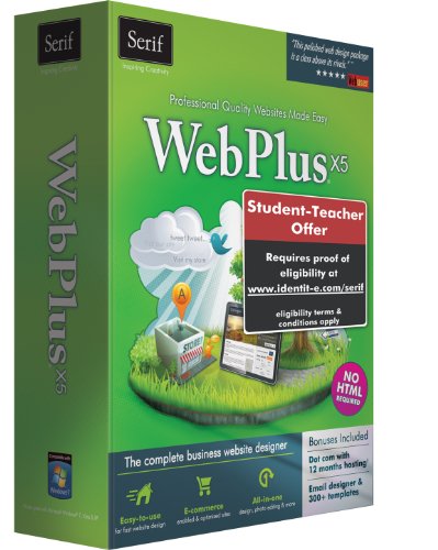 Serif WebPlus X5 Student/Teacher