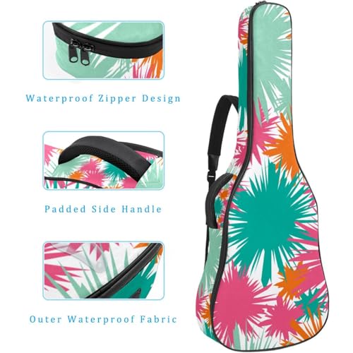 Housse imperméable en tissu Oxford pour guitare acoustique avec bandoulière et poches, motif graffiti tendance 109 x 42,9 x 11,9 cm, Multicolore 5., 42.9×16.9×4.7 in, Sac de transport tendance pour - Les Beatles, Paul McCartney, John Lennon, RIngo Starr, George Harrison Housse imperméable en tissu Oxford pour guitare acoustique avec bandoulière et poches, motif graffiti tendance 109 x 42,9 x 11,9 cm, Multicolore 5., 42.9x16.9x4.7 in, Sac de transport tendance pour – Image 5