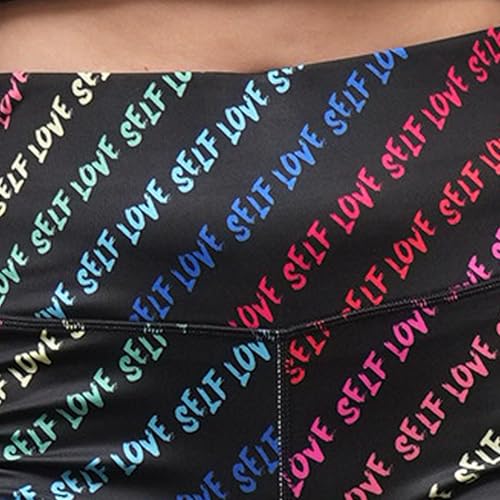 Image of SOIE Women Polyester Blend Sports Shorts High Waist Knee Length with Side Pocket Quick Dry Squat Proof Athleisure Shorts for Workout