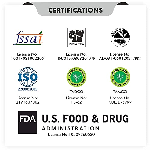 Image of Octavius Kadak Assam Tea - 1Kg (500 Cups) Pack Of 5 | Black Tea | Kadak Strong Chai