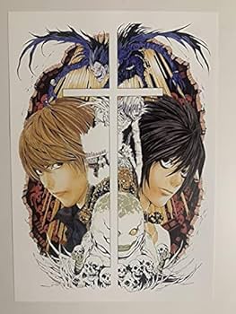 Amazon.co.jp: デスノート 小畑健画集限定版 カラー 複製原画 ライト L Amazon.co.jp: デスノート 小畑健画集限定版 カラー 複製原画 ライト L