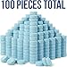 Boao 100 Pcs Car Windshield Washer Tablets Cleaning Washer Fluid Tablets Glass Concentrated Cleaner Windshield Wiper Fluid Solid Effervescent Remove Auto Glass Stains Clear Car Vision