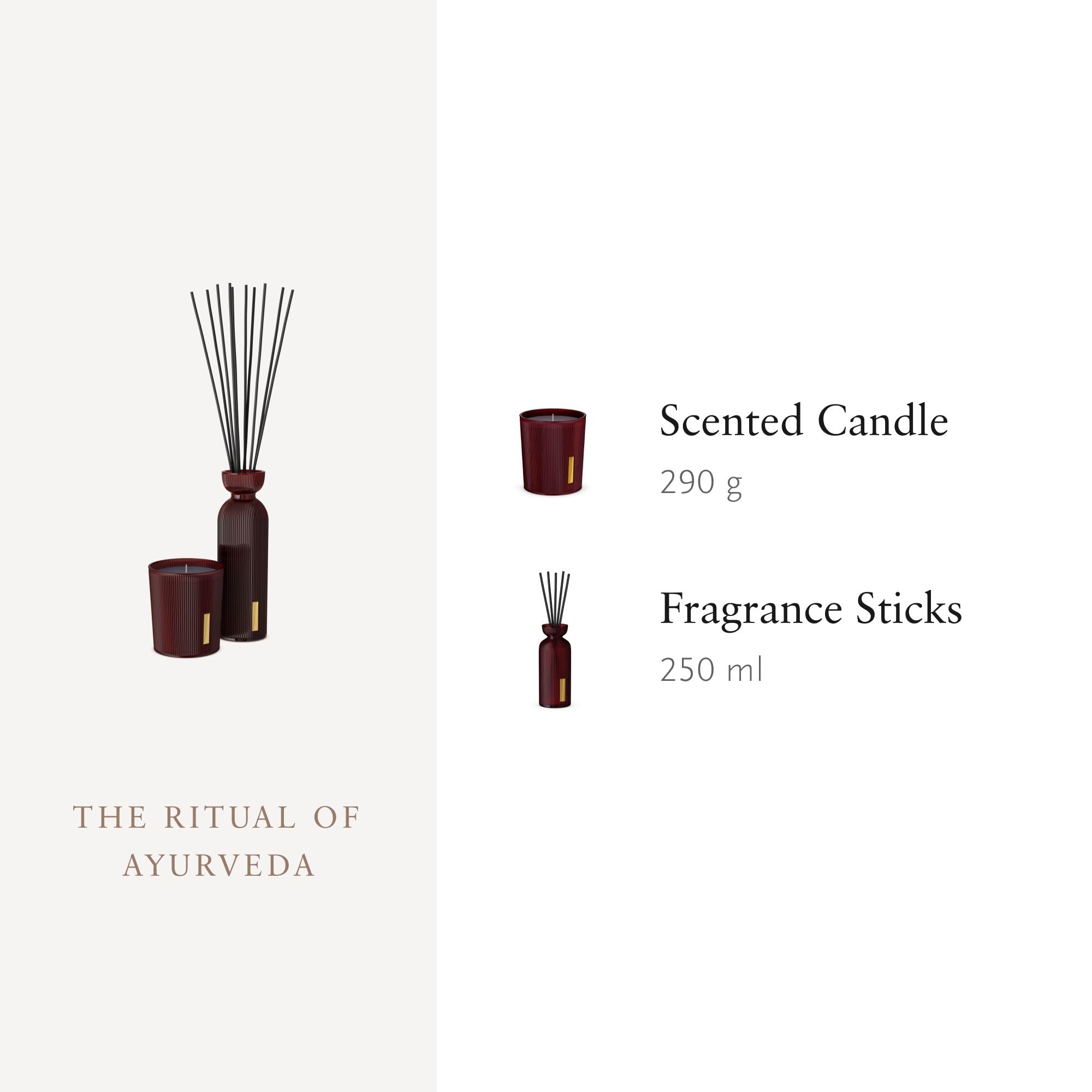 RITUALS Cofre Regalo The Ritual of Ayurveda – Set de Regalo con Vela aromática y difusor de Aromas con barritas aromáticas – Aroma equilibrante a Aceite de almendras y Rosa India