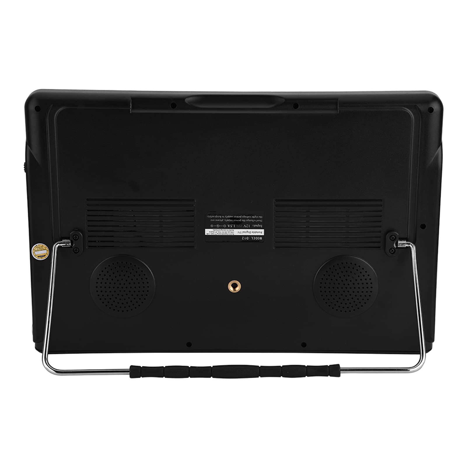 TV Portátil, 12.1'' DVB Recargable Mini Digital TV Reproductor de Televisión, 1080P HD Reproductor de Televisión con Batería para Dormitorios, Caravanas y Uso en Exteriores