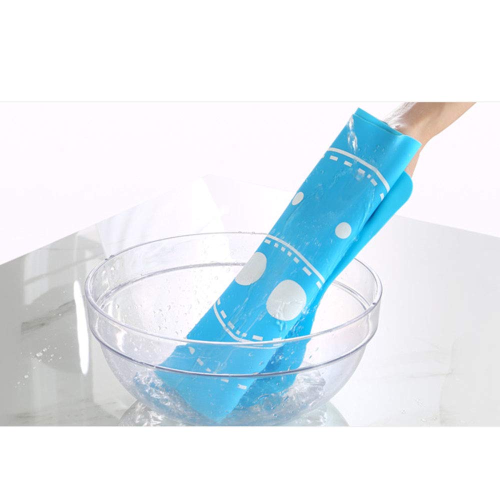 Antimanchas Salvamanteles para Mesa de Comedor, Cocina, Manteles Individuales de Mesa Lavable Antideslizante Resistente Al Calor, blue1