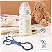 BIUDECO 2pcs Multi-Function Baby Bottle Clamp Anti-Slip Grip High-Temperature Resistant Nursing Bottle Clip for Infants Detachable Feeder Clamp