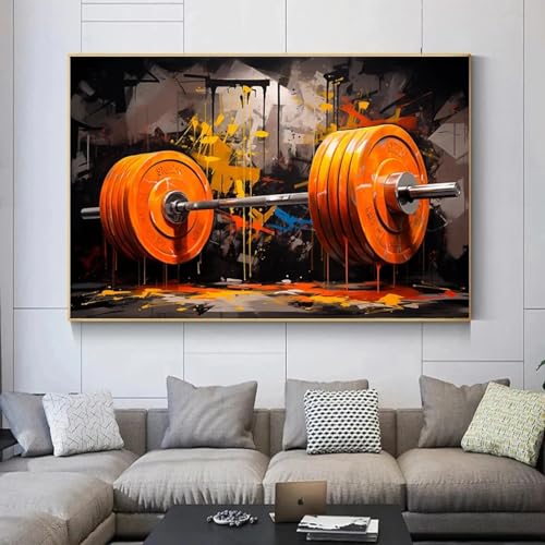 Impression graffiti barbell TONGYINLI pour booster votre motivation - 3