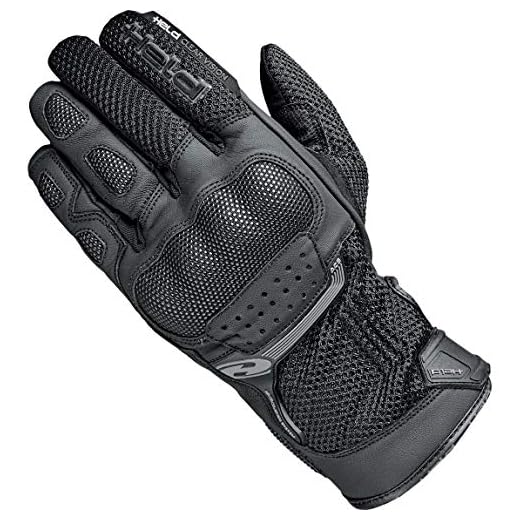 Leather Gloves Held Desert Ii Black 8