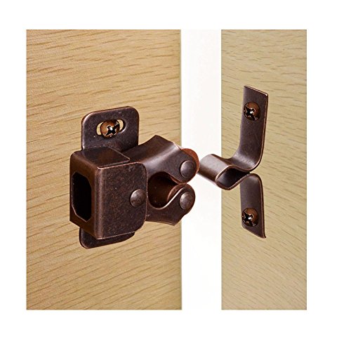 Eforlike 20 Pack Antique Bronzed Double Ball Roller Cupboard Cabinet Door Tension Catch Latch