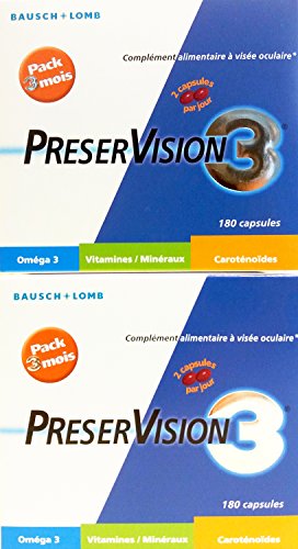 Preservision 3 - 180 capsules - lot de 2 boites
