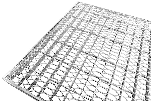 Streckmetall-Gitterrost Normrost 400x600mm (390x590) verzinkt Lichtschacht Abdeckung
