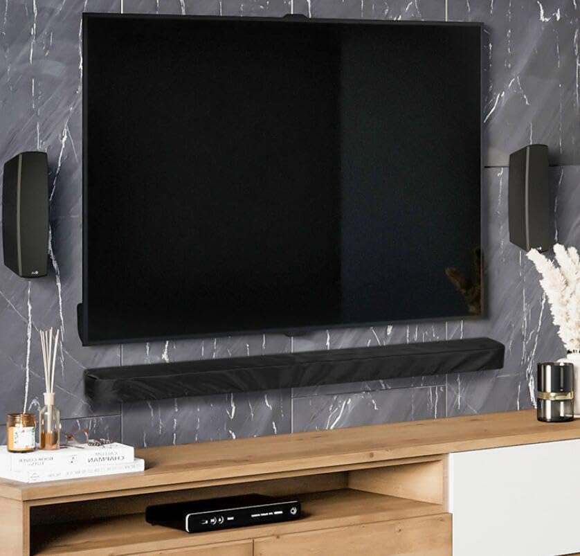 Coyktonty Protective Cover for Smart Speaker dust Cover Sony S100F 2.0ch Soundbar, Speaker Case Dust Case for TV Soundbar Slipcover Sony S100F Speaker Protective Cover.