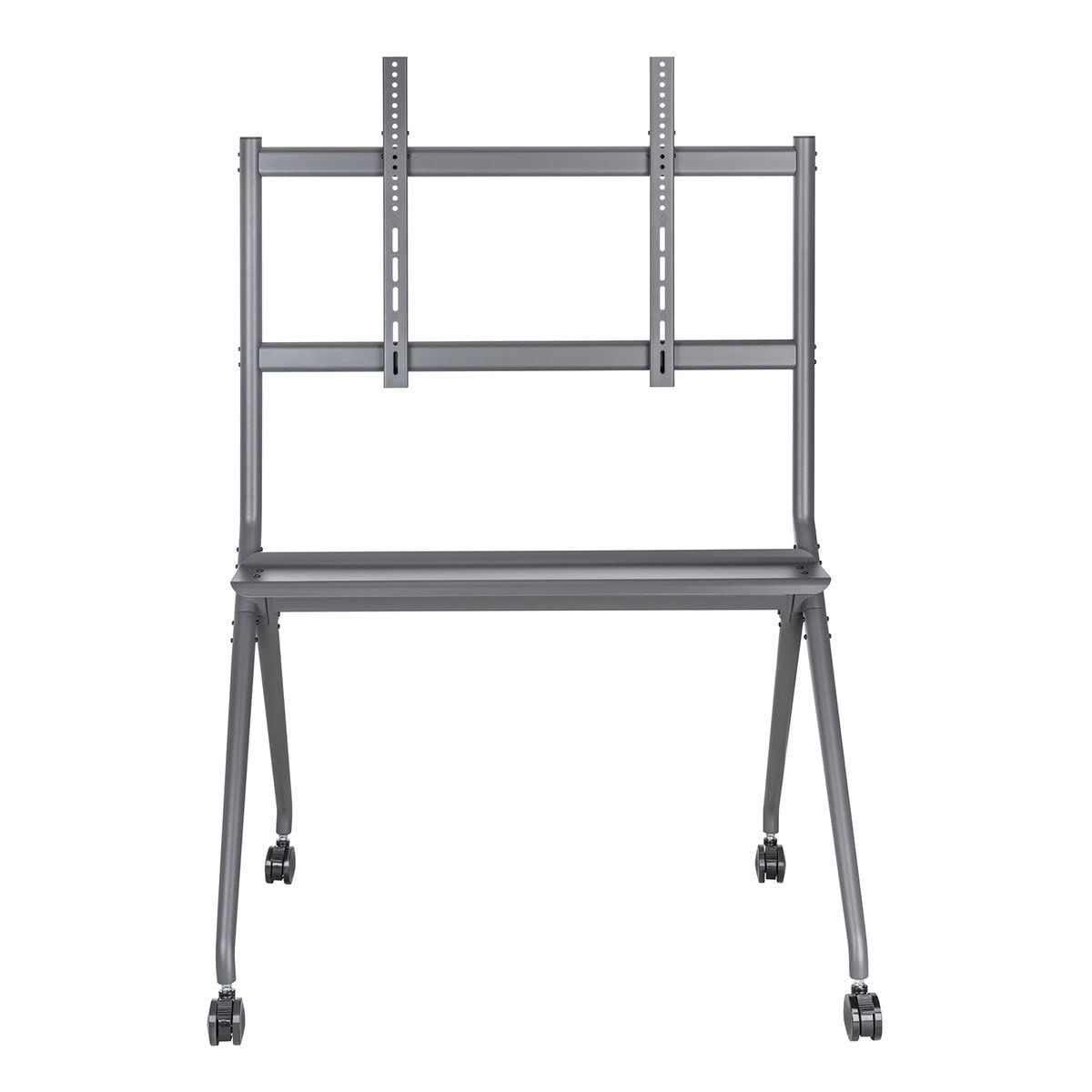 KIMEX - Support écran TV Mobile - sur roulettes avec étagère - 50"-86" - 030-4386