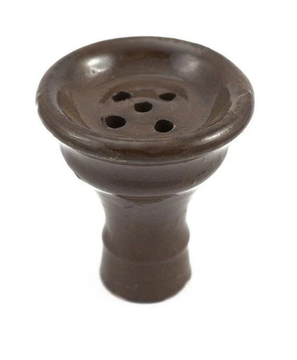 Replacement Hookah Bowl for Classic Khalil Maamoon Shisha-Hand Made in Egypt from 100 Natural Clay
