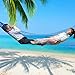 ZERAOKE Nylon Hammock Portable Garden Mesh Net Sleeping Bed for Outdoor Travel Camping Blue Green Red-Red