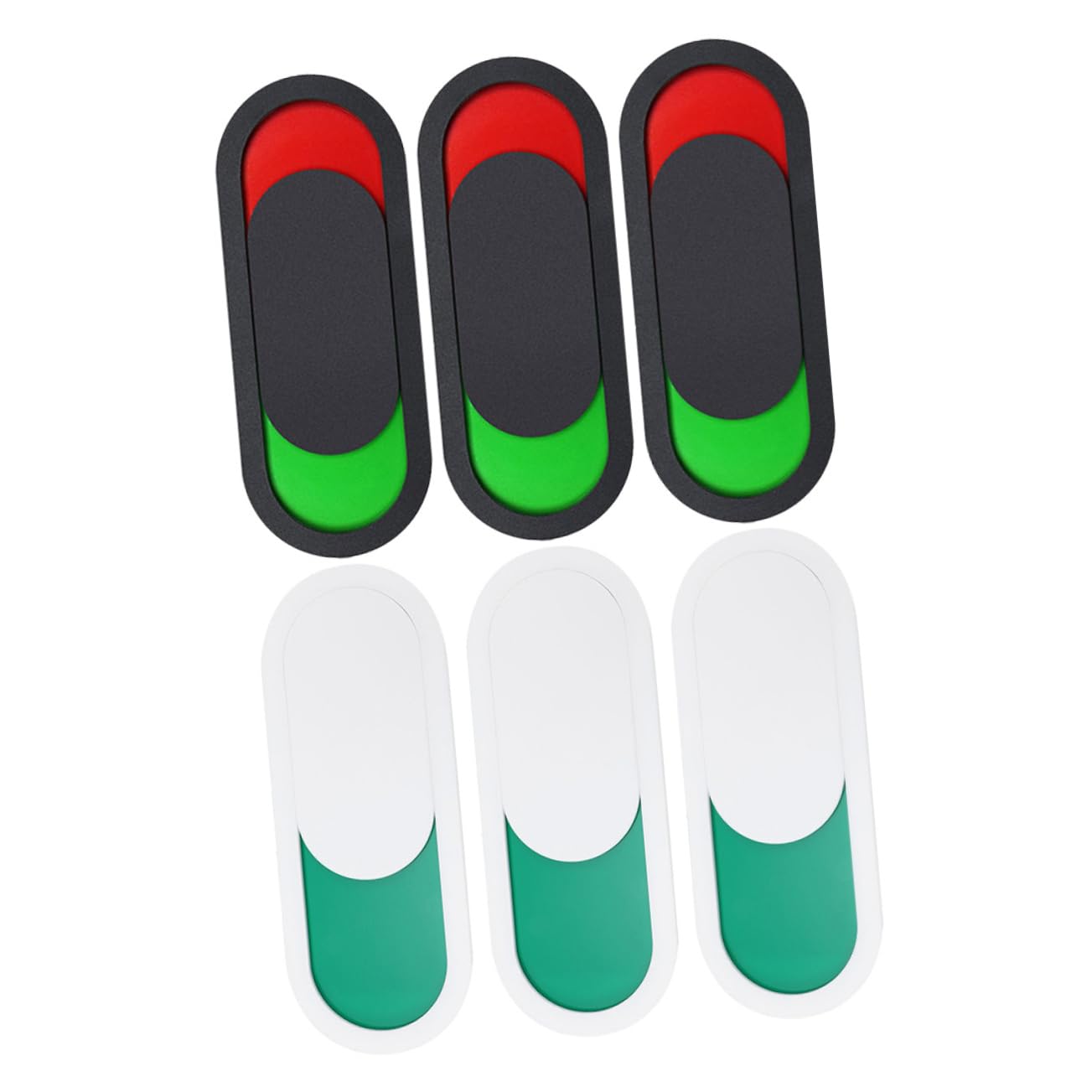 ARTIBETTER 5 Series Estado De Cambio De Número De Casa Para Detener Ocupado Condujo Señal De Puerta No Molestar Divertido Signo De Privacidad Baño Oficina Plexiglás 6 Piezas X 5