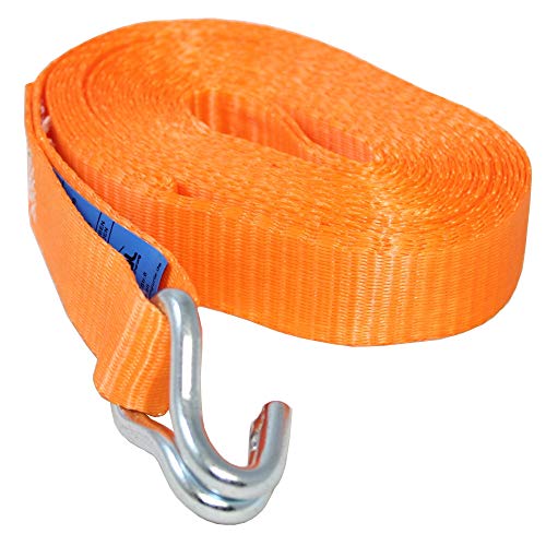Foto von 10 x Spanngurt 2tlg. 6m 400 daN Orange