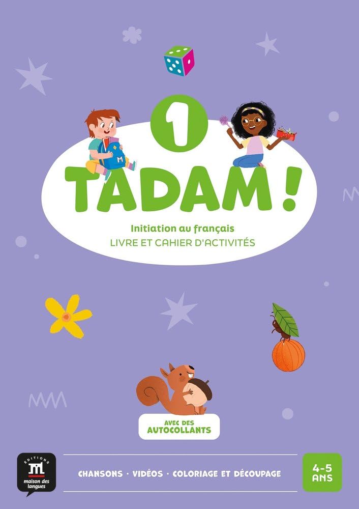 Tadam ! 1 – Livre de l’élève + cahier d’activités: Livre et cahier d'activités