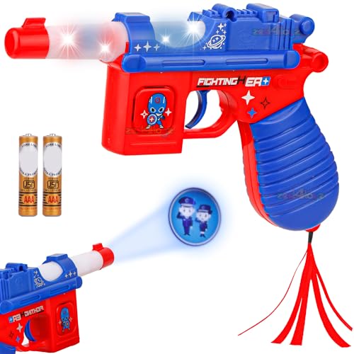 Image of Zest 4 Toyz Projector Toy Gun with Realistic Sound, Telescope and Light Effect | Musical Toy Gun for Kids, Assorted Colour