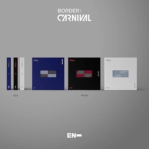 BIGHIT Ent. ENHYPEN - Borde: Carnival (2º Mini álbum) Álbum+Juego de tarjetas de fotos extra (versión Down)