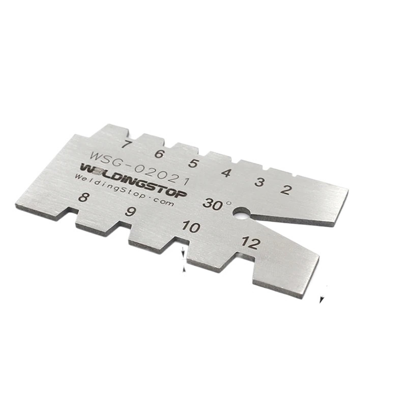 30 Degree Screw Thread Gauge Gage measuring tool Grinding Stainless Steel Welding Feeler gage