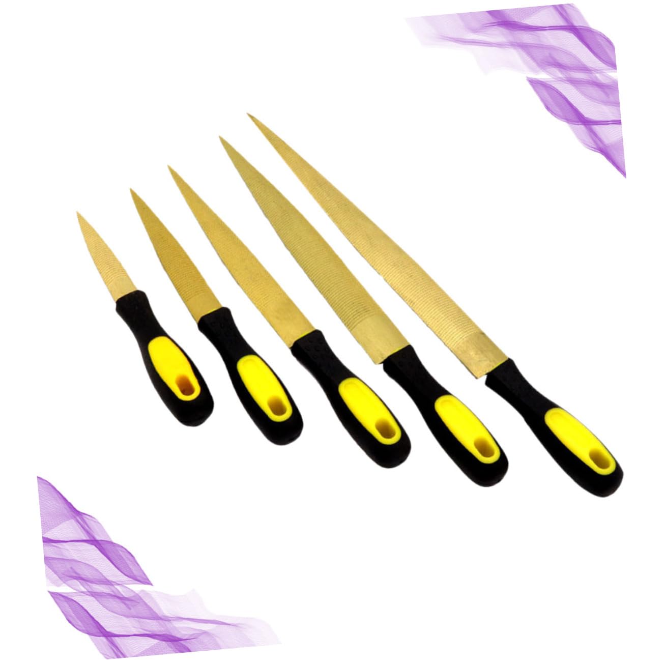 5 Piezas Conjunto De Archivos De Carpintería Herramienta De Carpintería Carpintero Herramientas Para Trabajar La Madera Lima De Acero Para Carpintería Archivos De Talla De Madera