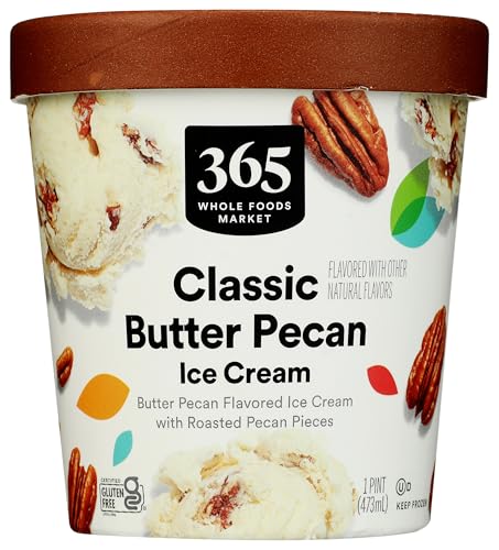 365 by Whole Foods Market Butter Pecan Ice Cream, 1 PT