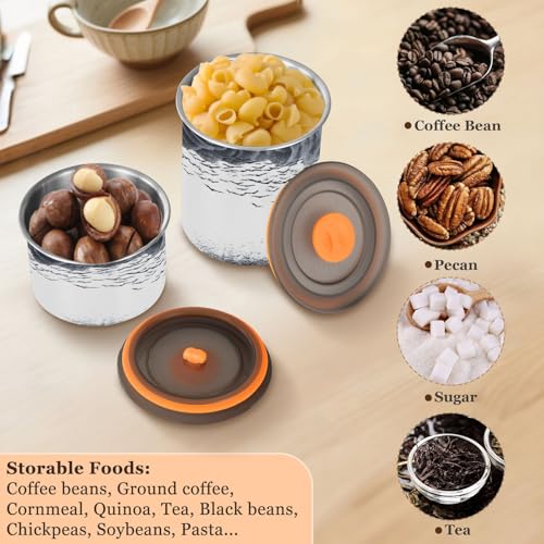 Envase para café de acero inoxidable 500 ml miniatura 5