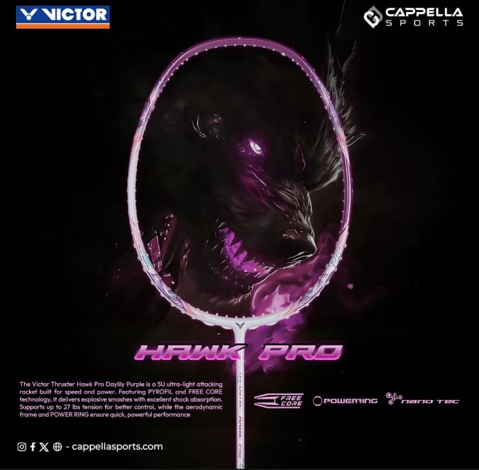 Image of Victor Thruster Hawk Pro TK-Hawk-PRO-J (Purple)