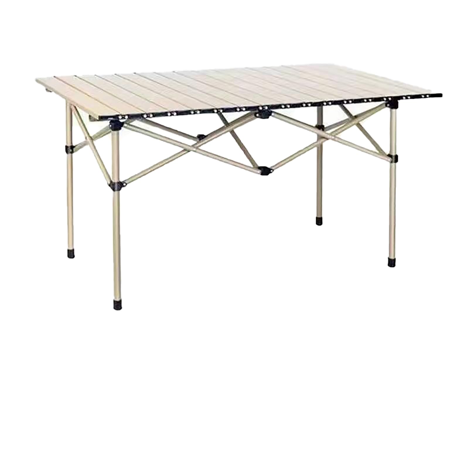 Tavolino Portatile Ripiegabile con Borsa 120x52x50cm, Tavolo da Pieghevole Regolabile in Altezza, Tavolo da Campeggio Leggero, Stable Salvaspazio, per Picnic, Spiaggia, Viaggi, Pesca, Esterni