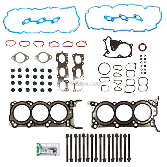 MA-9761320613 Head Gasket Set Head Bolts Compatible withfor 12-13 Hyndai Santa Fe Kia Sorento 3.5L