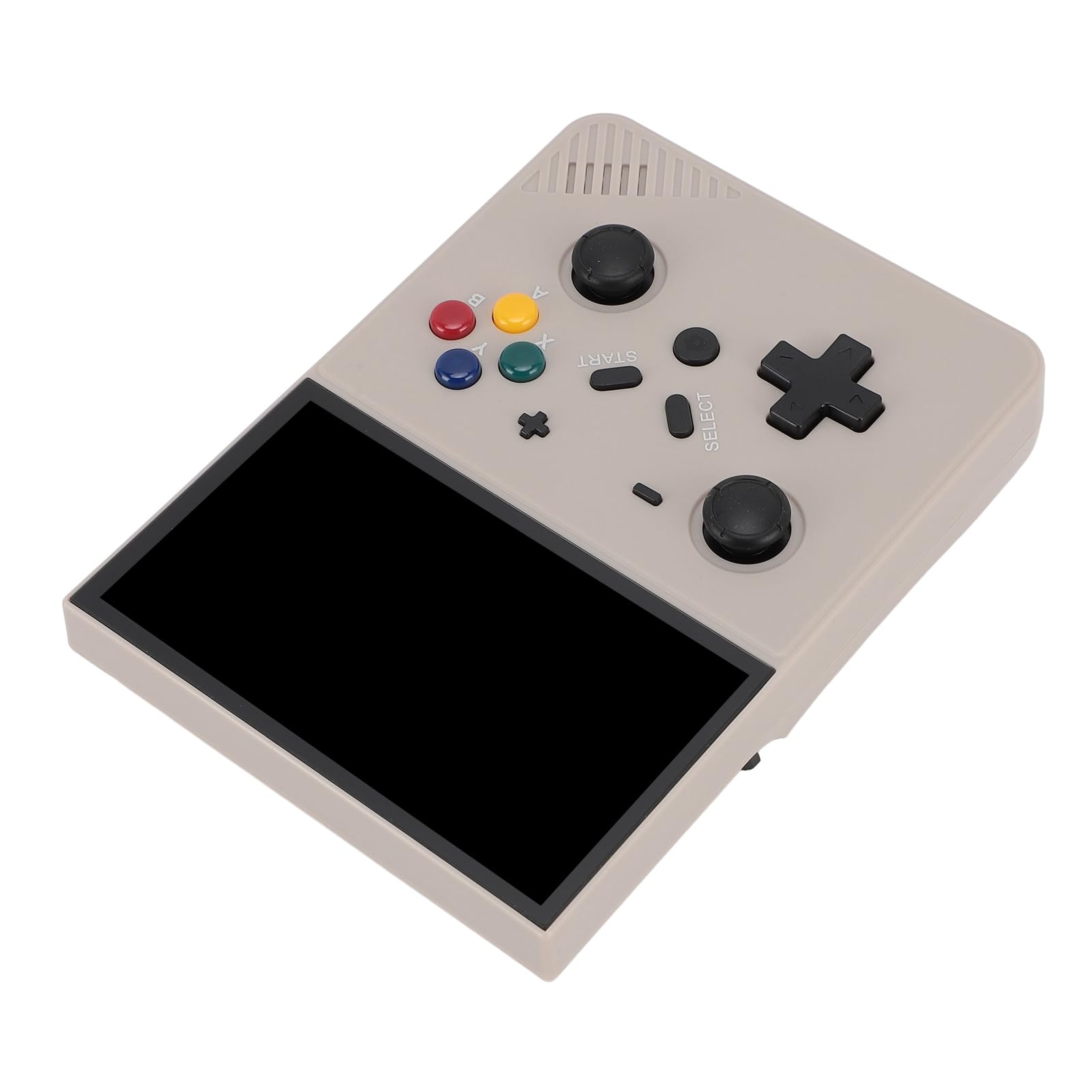 Acouto Console di Gioco Portatile Lettore Portatile retrò Dispositivo di Gioco con Schermo da 4,3 Pollici con Oltre 20000 Giochi Scheda di Memoria Piccola Grigia da 128 GB E ESTESA Supporta Ga (#14)
