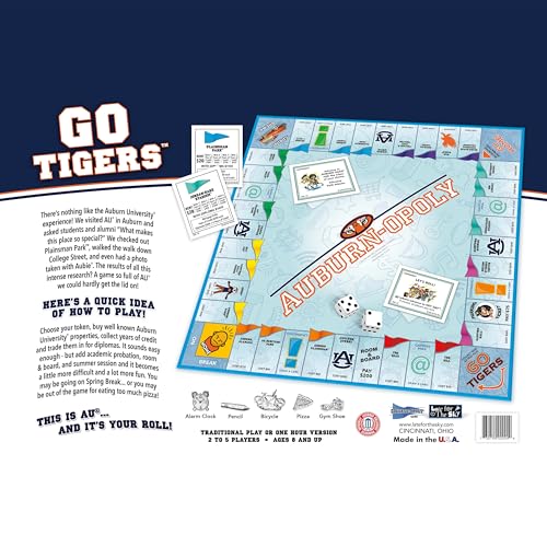 Late for The Sky NCAA Auburn-Opoly miniatura 5