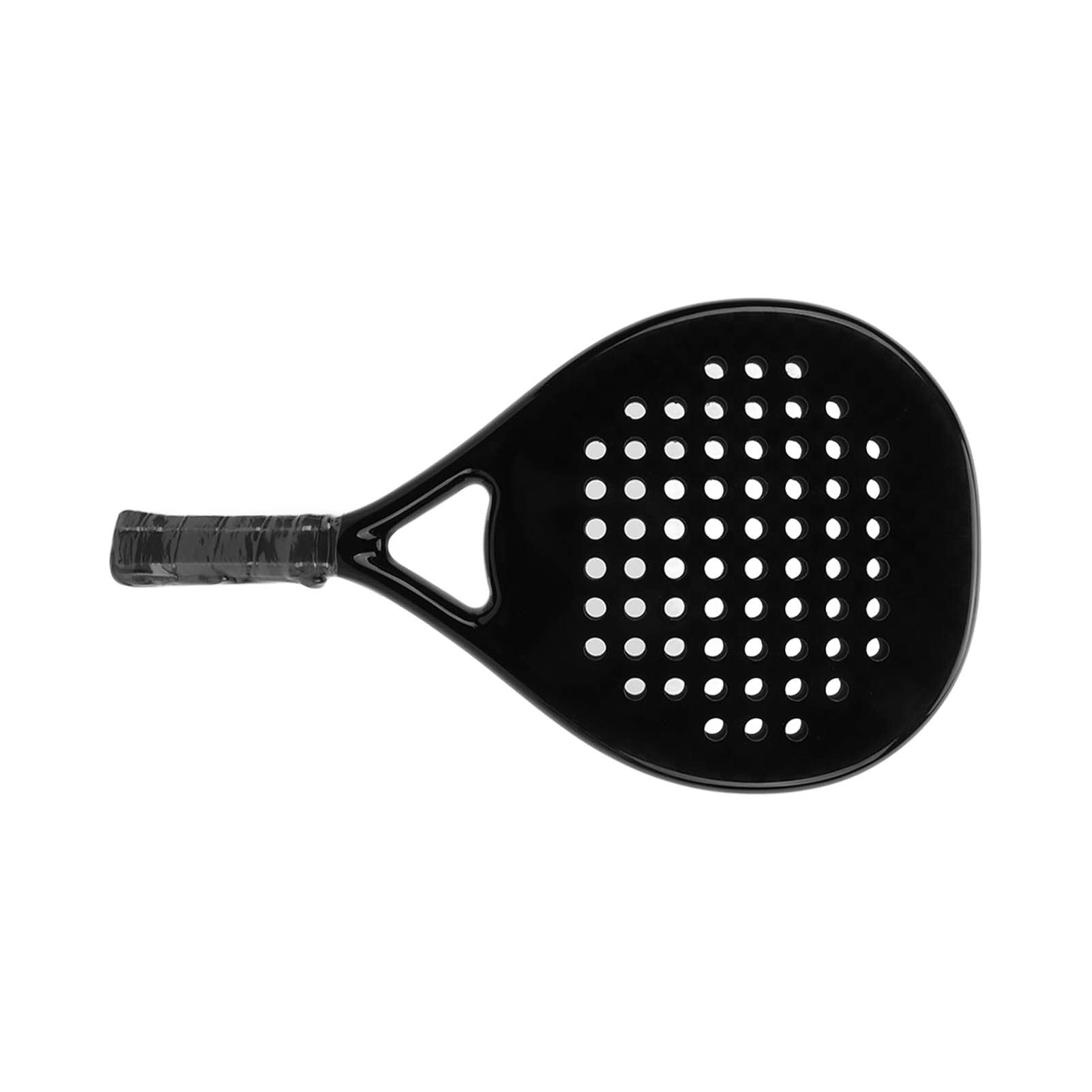Full Carbon Fibre Beach Tennis Paddel mit Eva -Schaumkern für Hochleistungsschläge und Komfortable Kontrolle für Beachtennis -Enthusiasten Schwarz