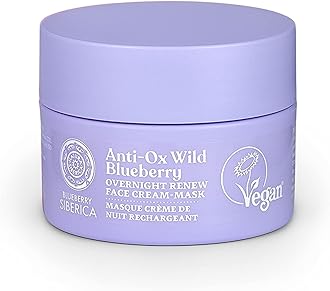 Natura Siberica Anti-OX Wild Blueberry. Overnight renewing face cream-mask