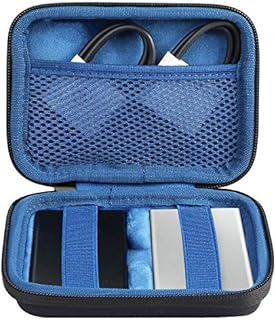 co2CREA 2-in-1 Hard travel Case for Samsung T7 Touch/ T7 Portable SSD 500GB 1TB 2TB External Solid State Drive (Case only)