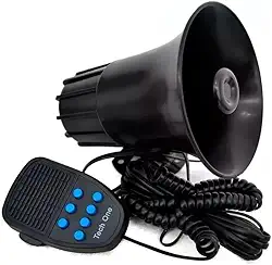 Sirene Buzina de Polícia para Carro e Moto 7 Tons Kadosh Digital