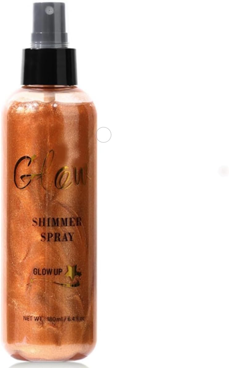 Glow Body Shimmer Bronzer highlighter voor lichaam, glanzend, vloeibare bodyglitter, vloeibaar, glinsterend, highlighter (04#bronzer)