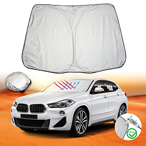 Pare-soleil pour BMW X2 F39 protection solaire intérieur voiture pliable