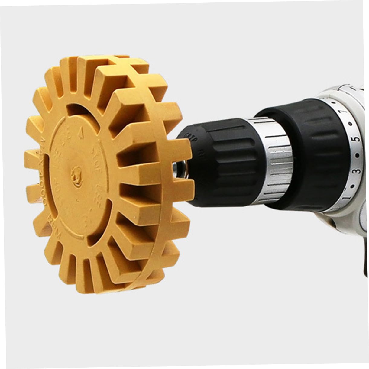 Alipis 5 Set Rimozione Adesivi Auto Disco Rimuovi Colla Strumento Per Vernici E Adesivi Design Ingranaggio Materiale Gomma Resistente Per Riparazioni Auto E Ristrutturazioni 2 Pezzi*5