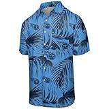 FOCO Herren FLORAL Shirt Tennesssee SMO, Herrenhemd, mit Knopfleiste, Größe L, Tennessee Titans, L